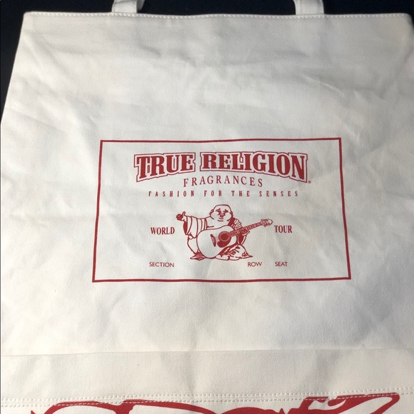True Religion Buddha Tote Bag - Picture 2 of 2